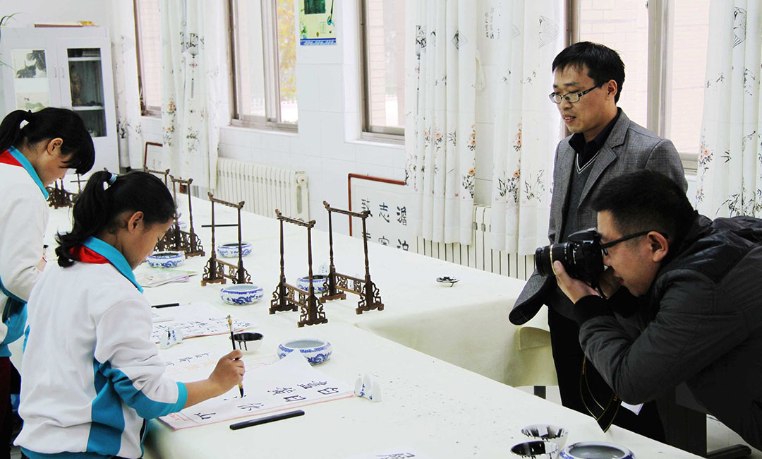 合肥常州书法教育微网站开发案例